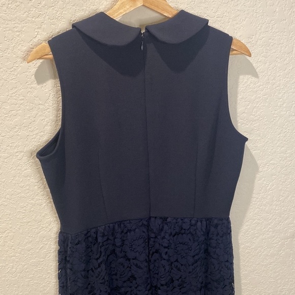 𝅺NANETTE Lepore Collared Sleeveless Lace Dress - Picture 8 of 11